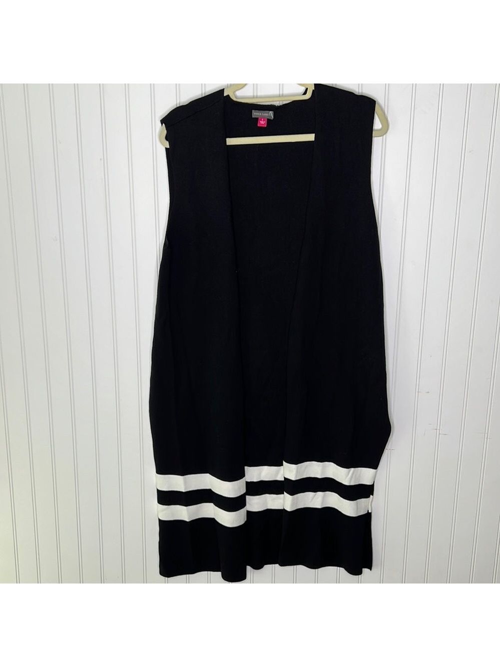 Vince Camuto Duster Sleeveless Open Front cardigan size Large